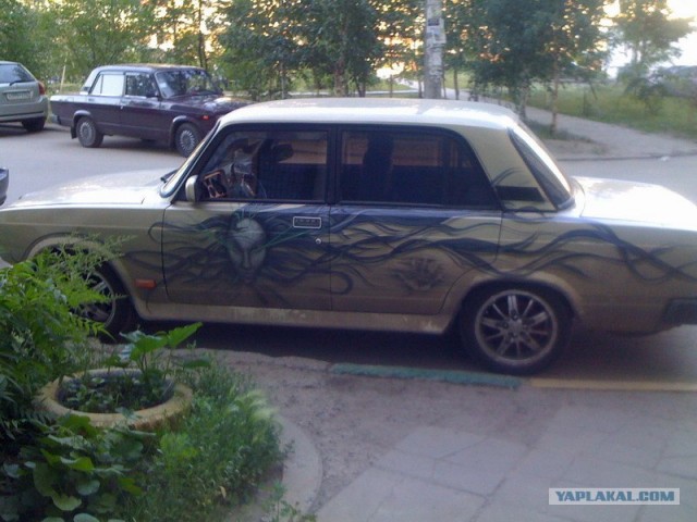 Аэрография автомобиля