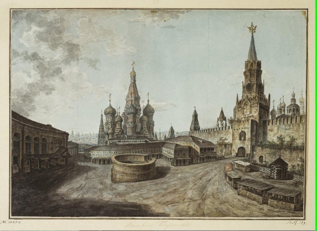 Москва до пожара 1812 года