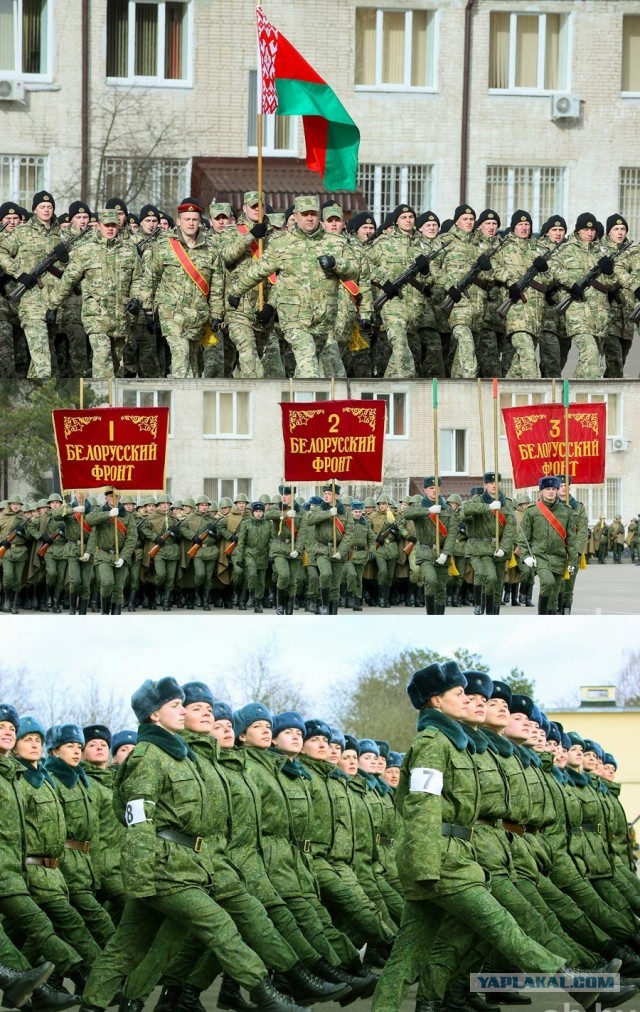 Тысячи военных продолжают репетиции парада 75-летия Победы на подмосковном полигоне Алабино
