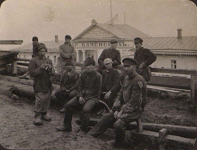 Снимки Захария Захариевича Виноградова. 1910-е. На Волге