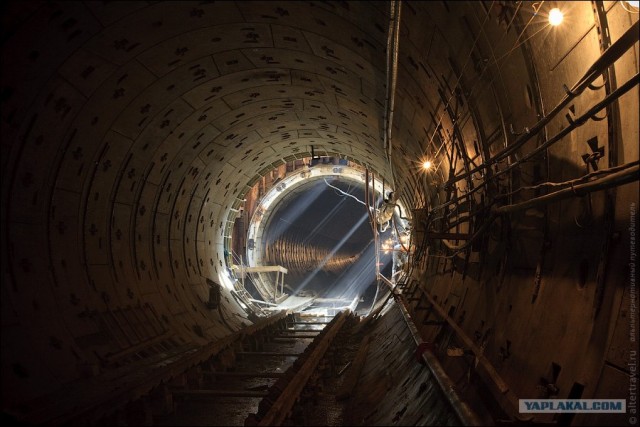 Метрострой - прогулка по строящейся ветке метро