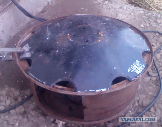 Садж овощной, готовим на природе