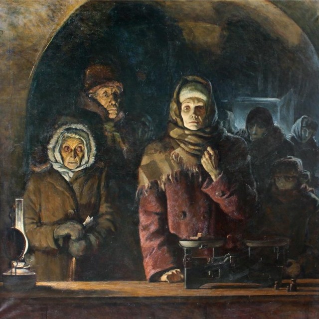 История одной фотографии. Ленинград, весна 1942...