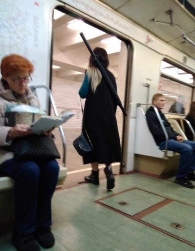 Свежая подборка модников из российского метрополитена