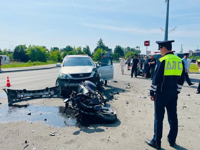 В Нижнем Тагиле мотоциклист погиб в ДТП