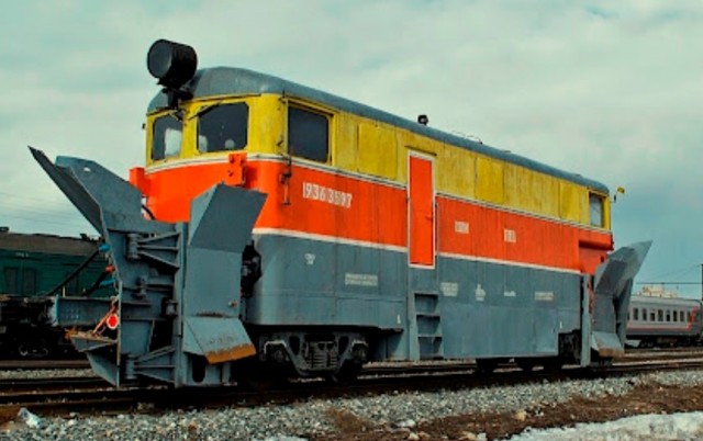 Снегоочистители железнодорожного полотна