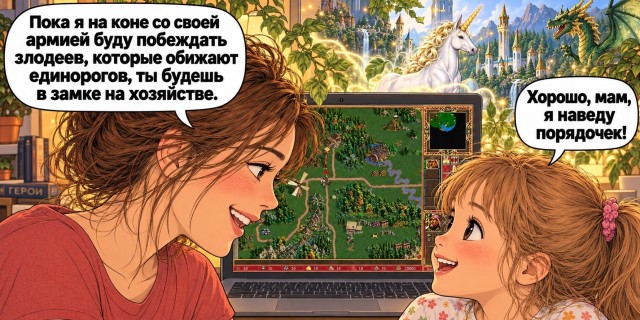 Комикс по мотивам игры "Герои меча и магии 3"