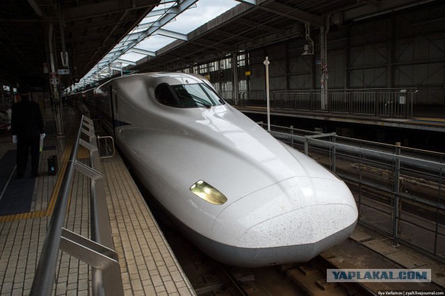 Японское железнодорожное чудо "Синкансен"