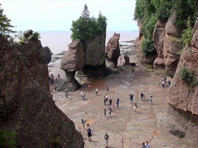 Залив Фанди и его приливы