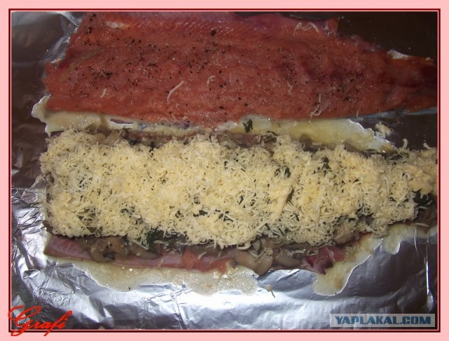 Горбуша запеченная