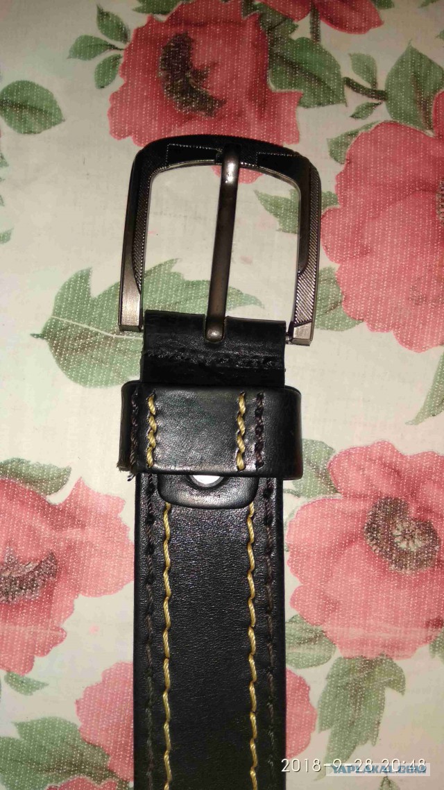 Пошаговое зготовление прошитого ремня из кожи English Bridle для ресторатора и ведущего Константина Ивлева