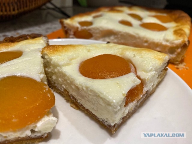 Абрикосово-творожные пирожные