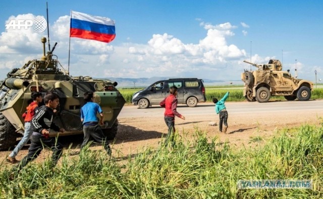 Российские войска заблокировали передвижение американского патруля