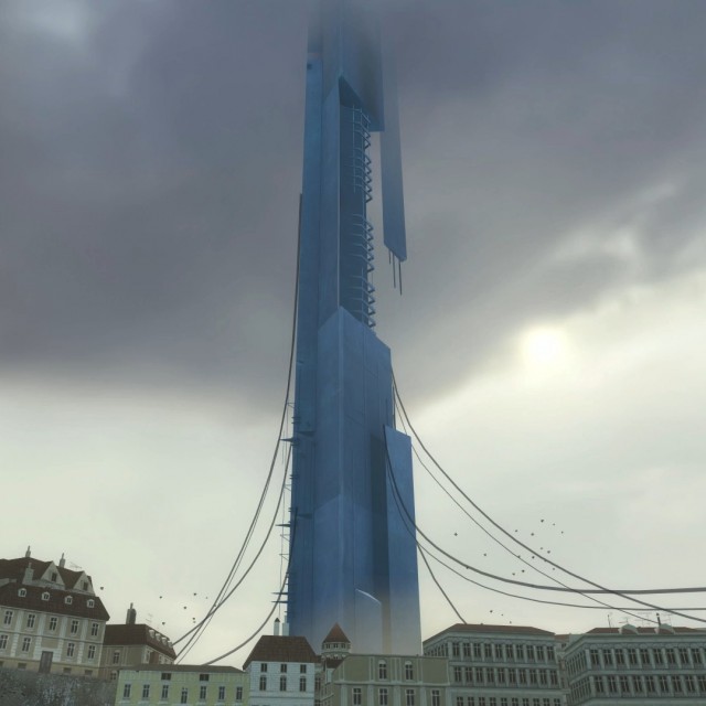 На месте «дома-книжки» на Новом Арбате построят небоскреб на 76 этажей