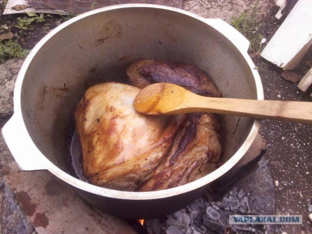 Как я готовлю вкусный плов в казане.