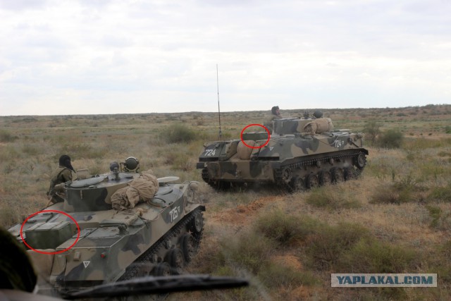 Из Крыма на Украину на машине через Чонгар. Танки