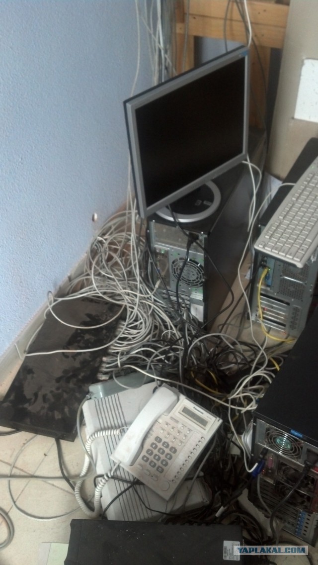 Как я впервые укладывал много кабеля