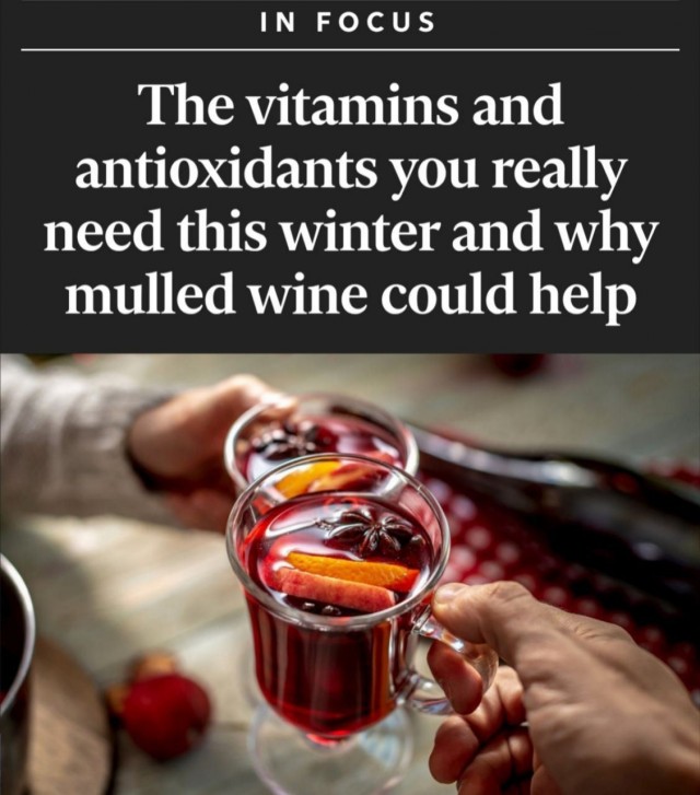 Глинтвейн признан лучшим зимним «витамином»