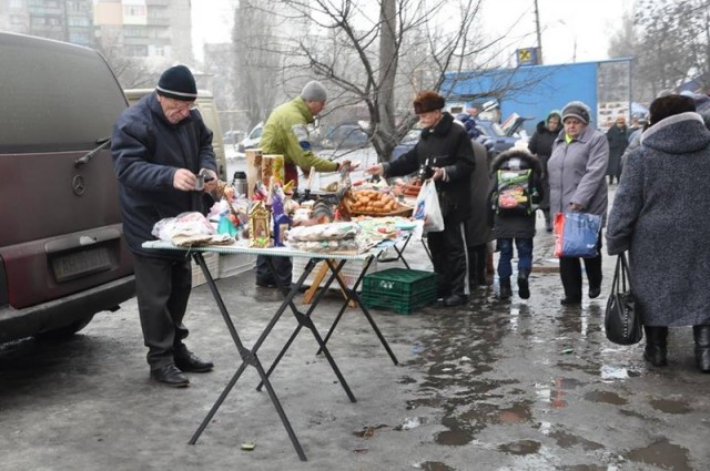 Уголек Донбаса 90-х годов.