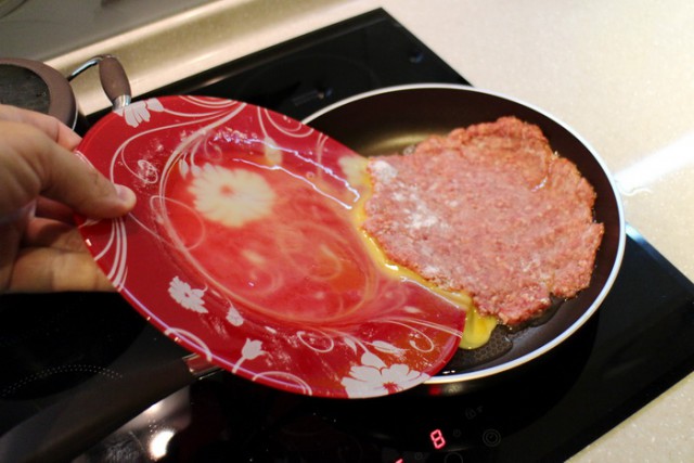 Бризоль с грибной начинкой