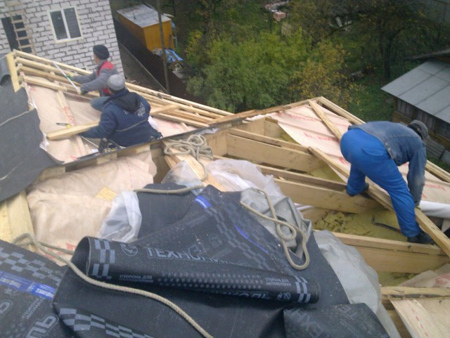 Стройка дома