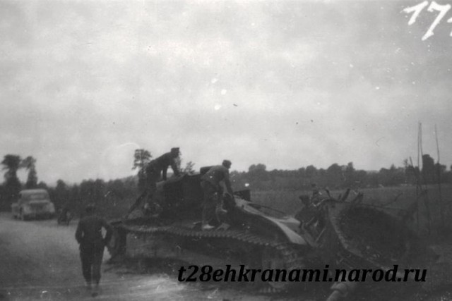 Приграничные бои июня 1941 года. Немецкая пехотная дивизия против русских танков.