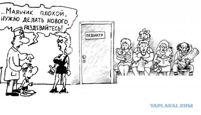 Классификация врачей по специализациям в карикатурах