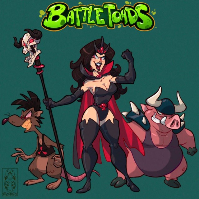 Боевые Жабы: Веселые и ностальгические картинки