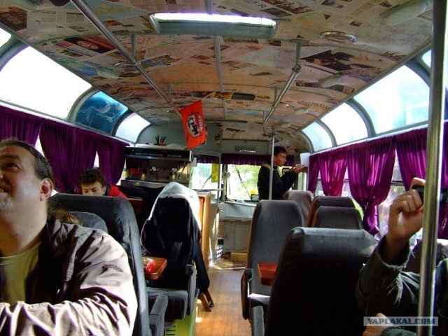 Покатушки на ЛАЗ-695Е