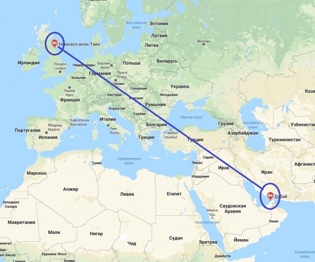 «Боинг-777»  заход на второй круг из-за мощного бокового ветра
