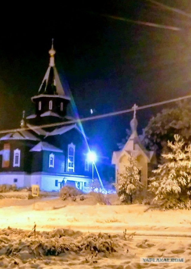 Карельский город накрыл желтый туман, а улицы засыпало мертвыми птицами