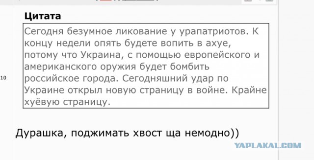 Паникуют ))