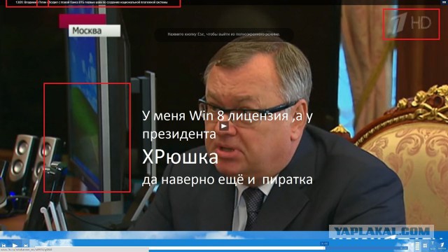Изображения на мониторах в фильмах.