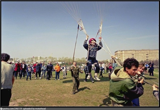 Прогулка по Москве 1997 года