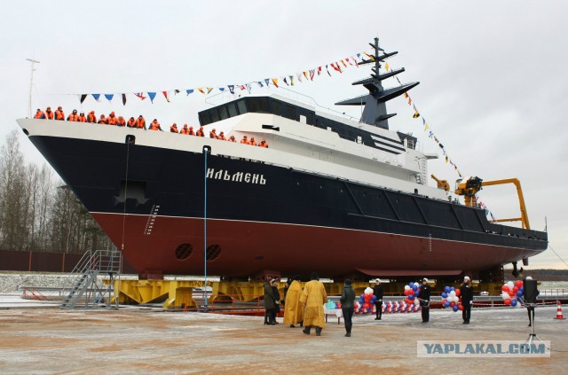 ЛСЗ «Пелла» спустил на воду судно «Ильмень»