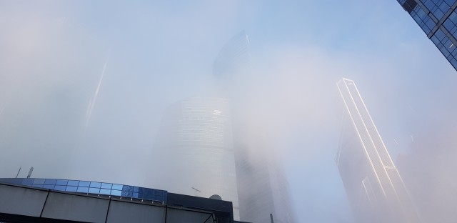Туман в Москве
