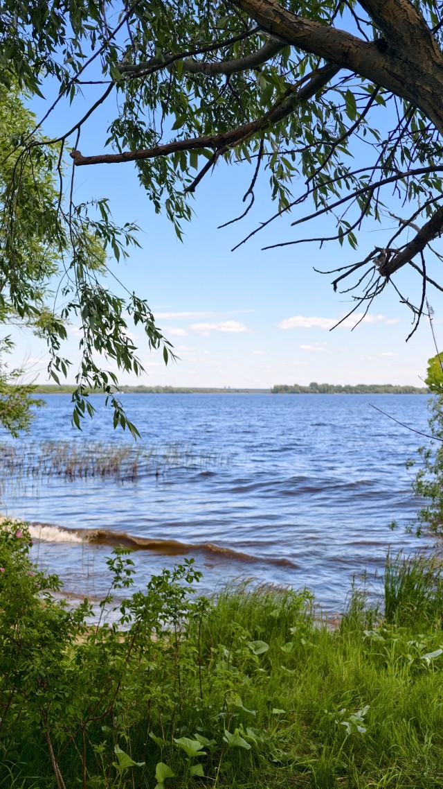 Сплав по Волге, ночевка на острове с пляжем.