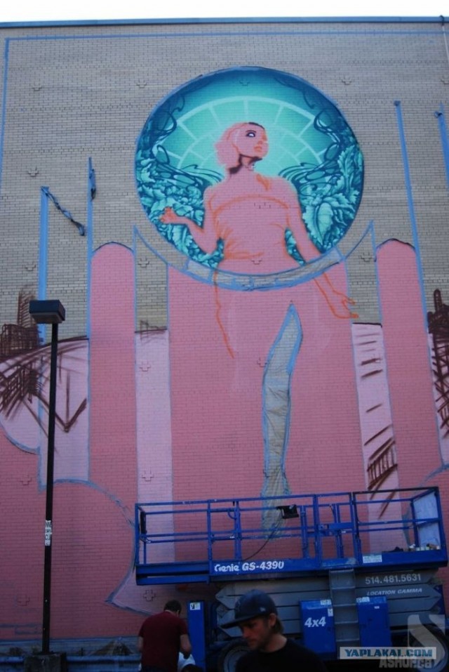 Граффити из Монреаля