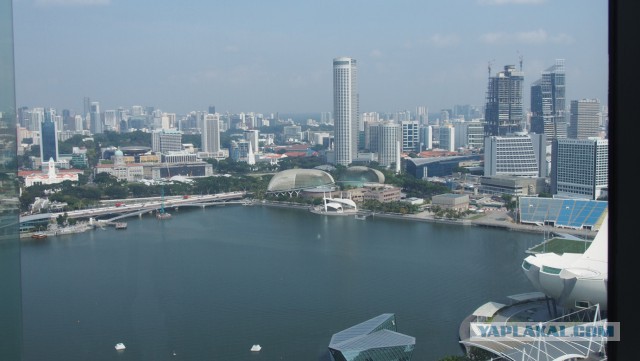 Сингапур. Гостиница "Марина Бэй"