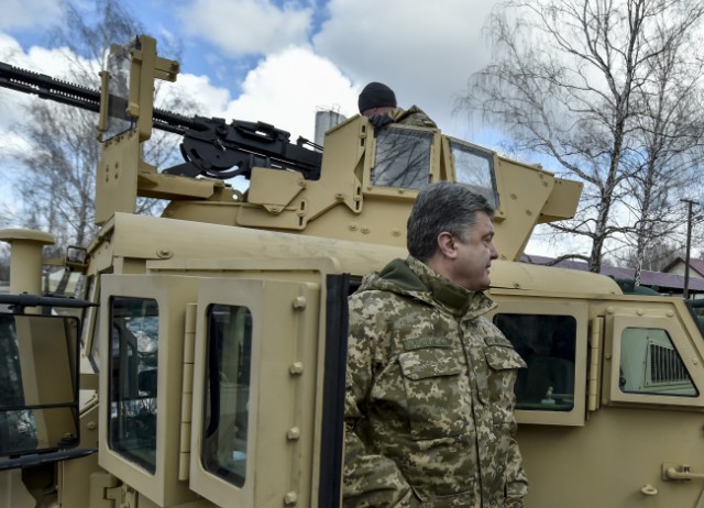 Под Киевом выставка военной техники