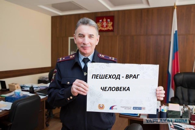 Полицию возмутили фотожабы на главного гаишника Юрия Дёмина