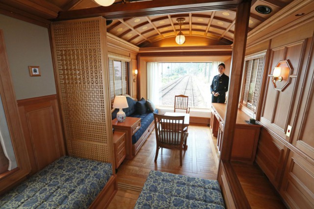 Вагоны-спальни в японских поездах