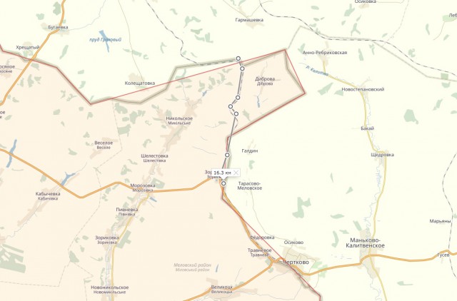 Россия, через дорогу - Украина. Как живут в двойном посёлке Чертково - Меловое