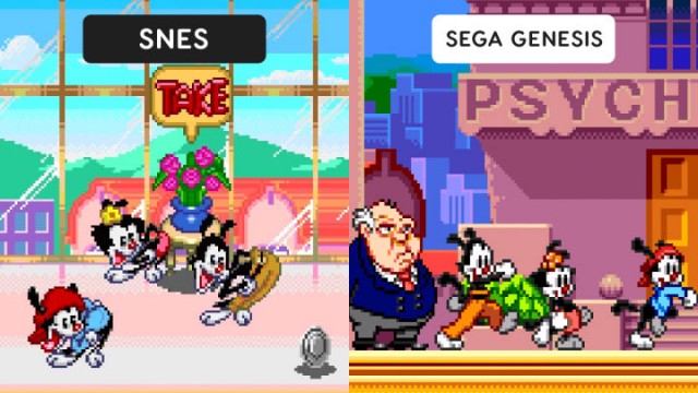 Игры SEGA против Super Nintendo