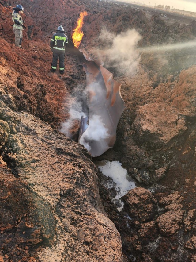 Мощнейший взрыв озарил небо в Омске