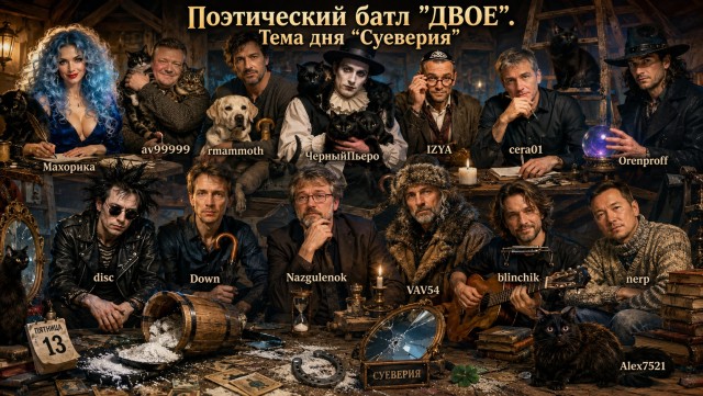 Двое, поэтический батл