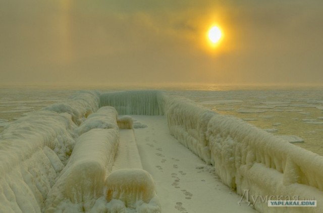 Черное море... замерзло!