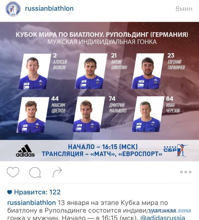 Биатлон. Сезон 2015/2016 часть 2.