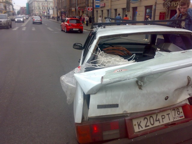 Авария только что. Жесть (11 фото)