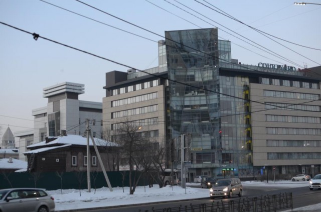 Прогулка по зимнему солнечному Иркутску